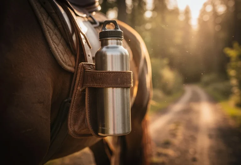 La gourde isotherme qui a tenu l'eau fraîche toute une journée de sentier